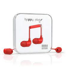 HAPPY Plugs 7716 In-Ear Earbuds Red