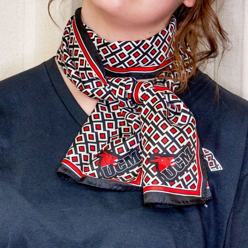 Geo Silk Scarf