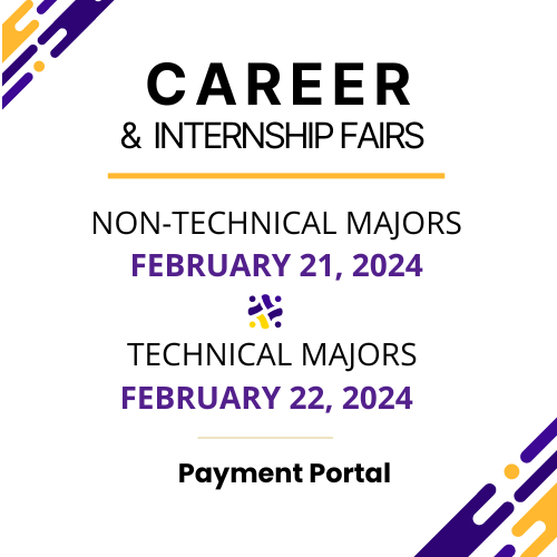 Career Fair Spring 2024- Payment Portal
