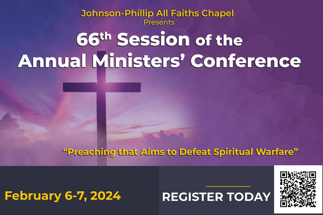 66th Annual Ministers' Conference Registration