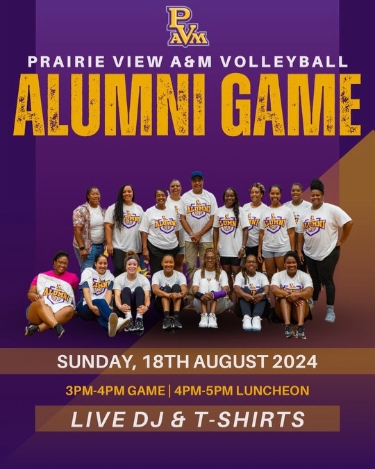PVAMU Volleyball Alumni Game