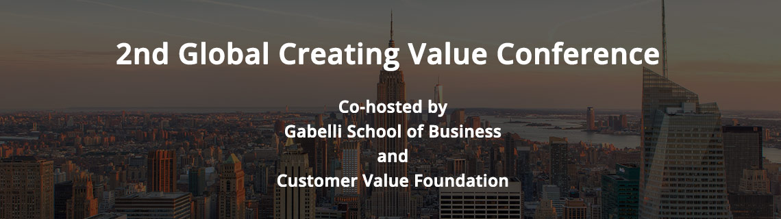 The Second Global Conference on Creating Value