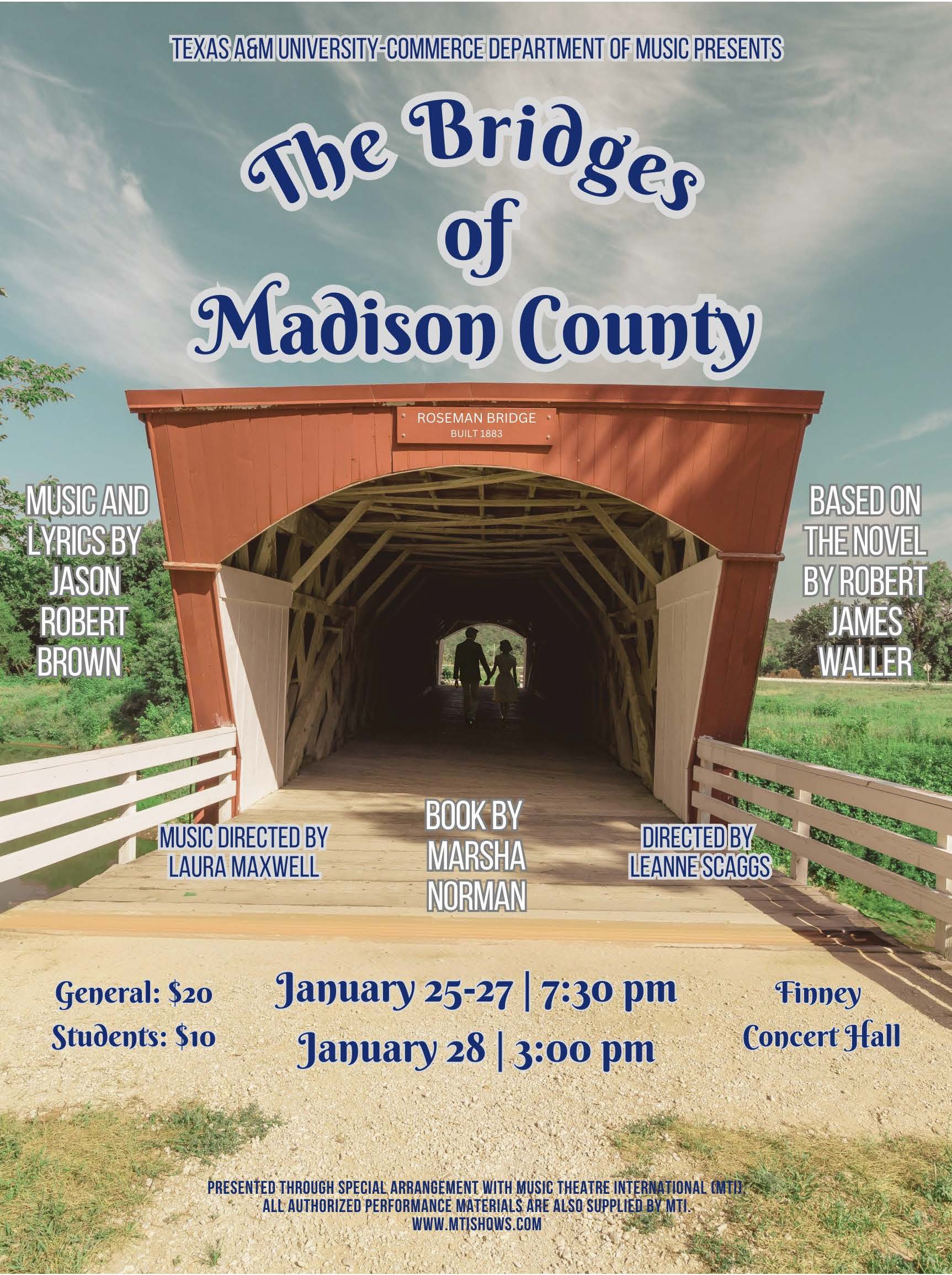 Bridges of Madison County - Musical Production Tickets