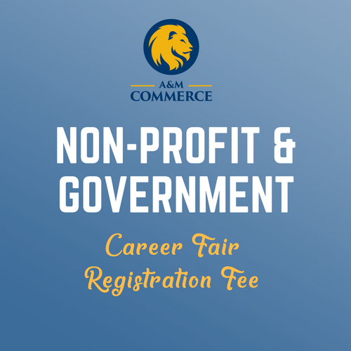 Fall Non-Profit/Government Registration Fee