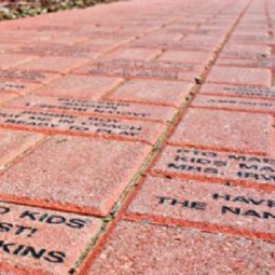 Alumni Center Brick Garden Project