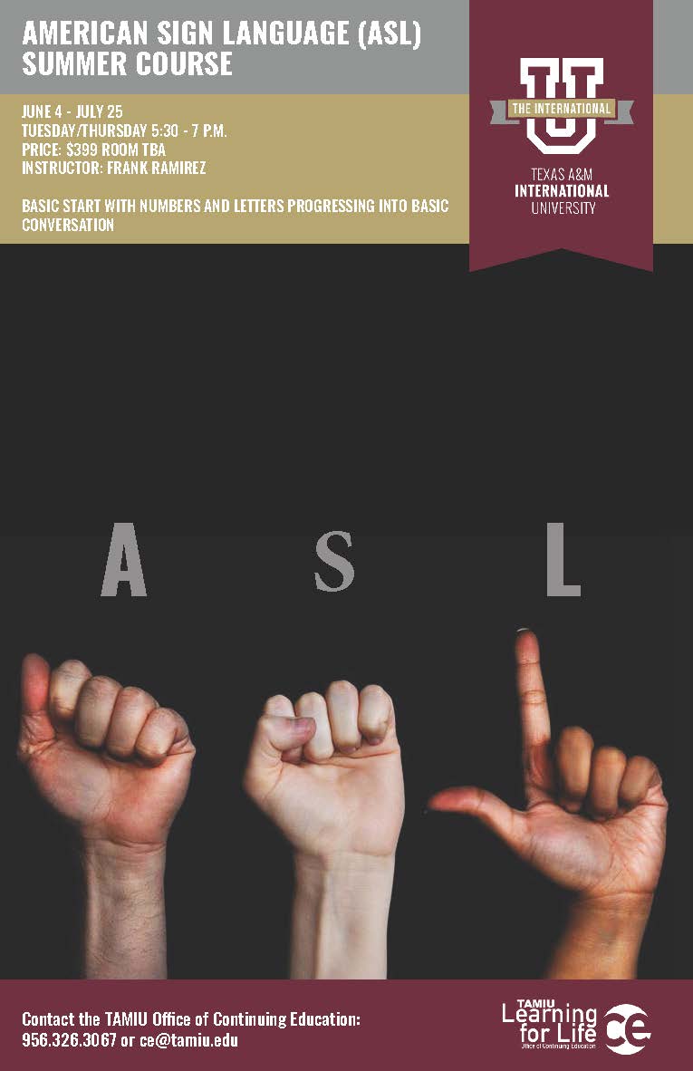 American Sign Language Accredited Courses