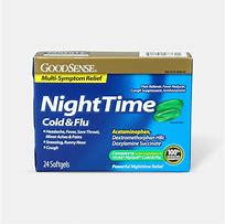 Generic NyQuil Cold & Flu Nighttime Relief - 16 caps