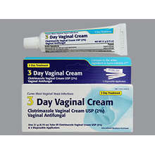 Clotrimazole 2% 3 day vaginal cream