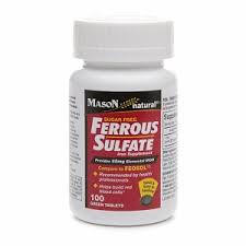 Ferrous Sulfate 325mg - 100 tablets