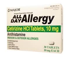 Cetirizine 10mg - 30 tabs