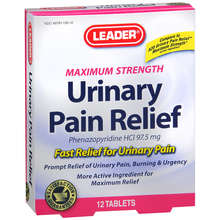 Urinary Pain Relief 95mg - 12 tablets