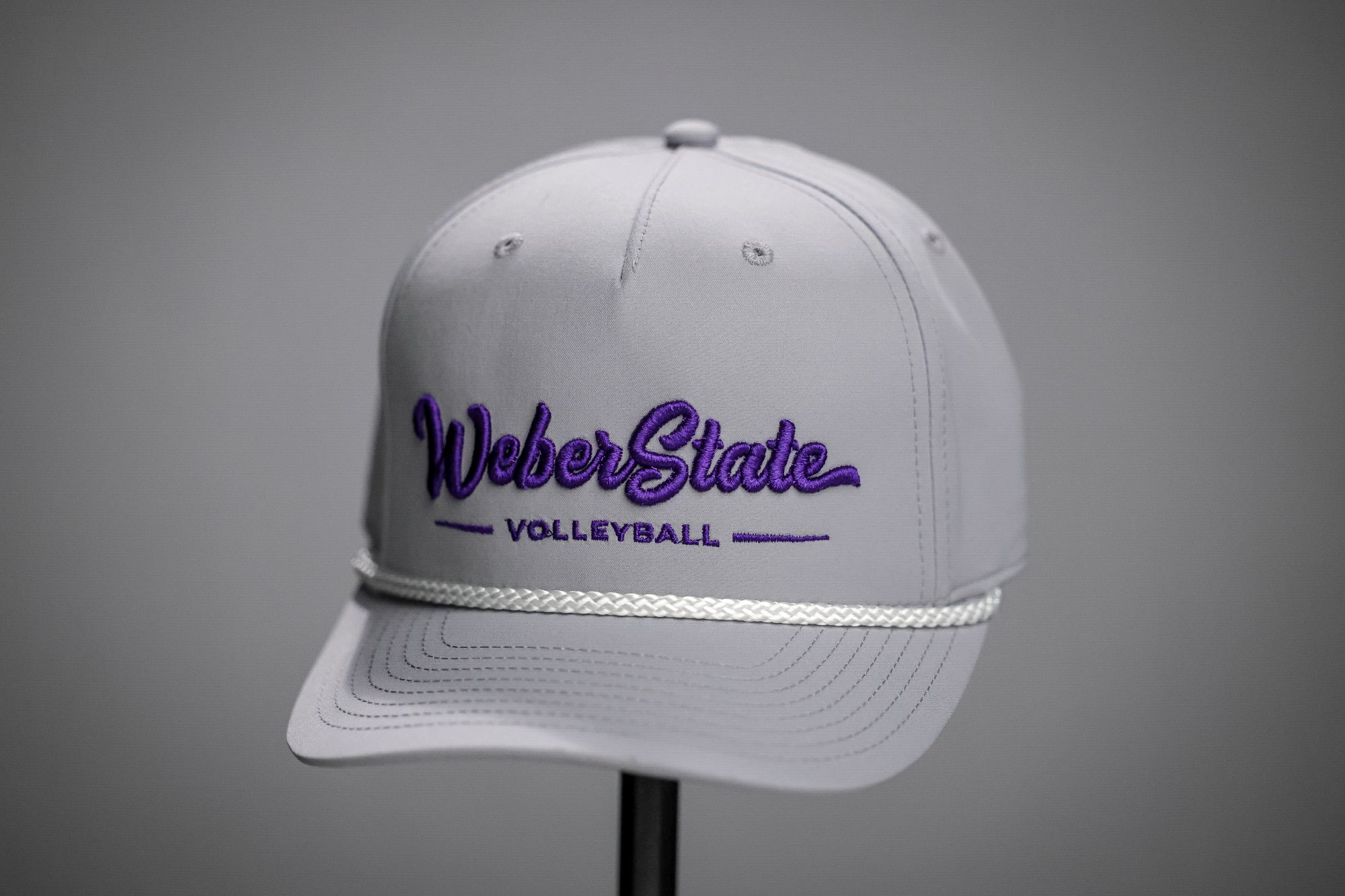 Weber State Volleyball GREY Snapback