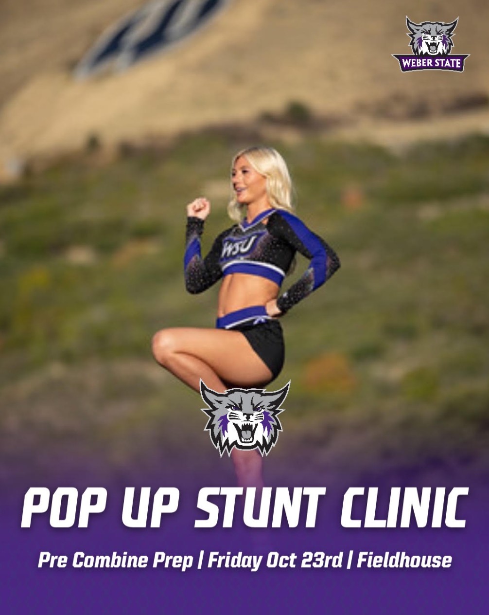 October 2026 - Pop Up Stunt Clinic- Pre Combine Prep