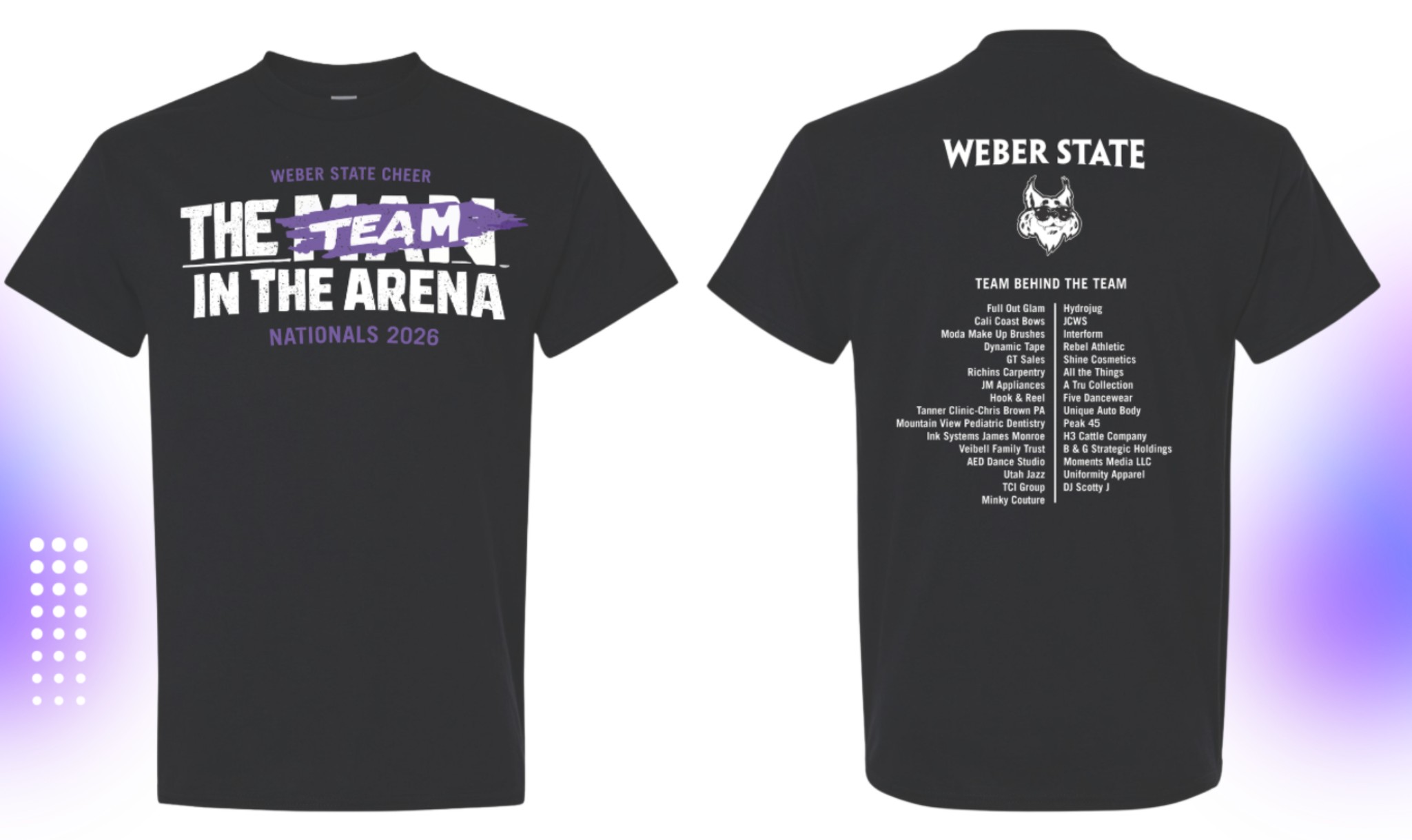 Weber State Cheer Nationals T-Shirt &ndash; 2026