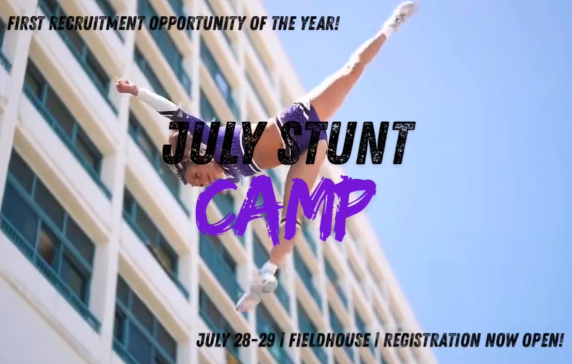 July 2026 Stunt Camp