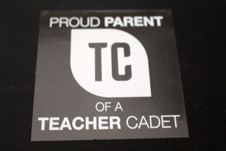 Teacher Cadet Parent Car Decal