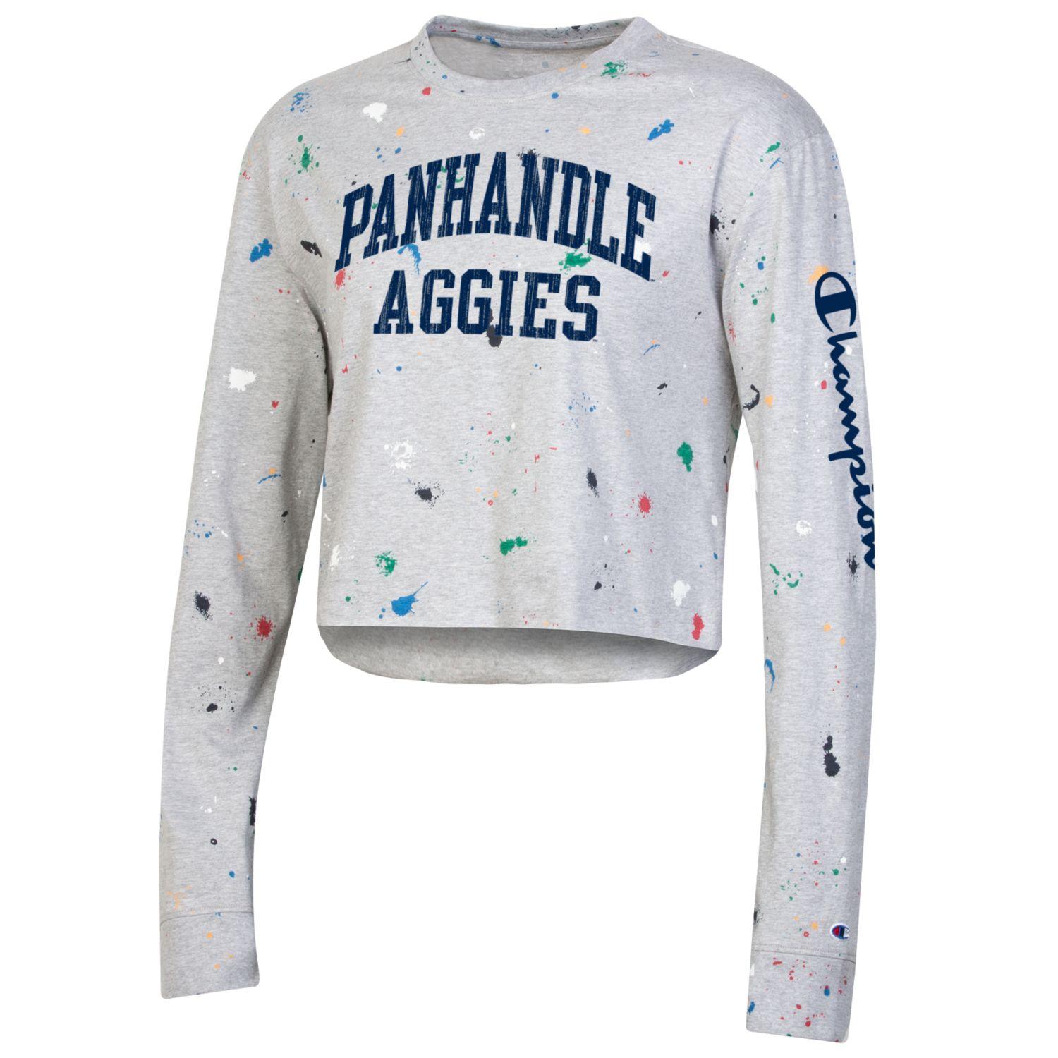 Paint Splatter Long Sleeve Top