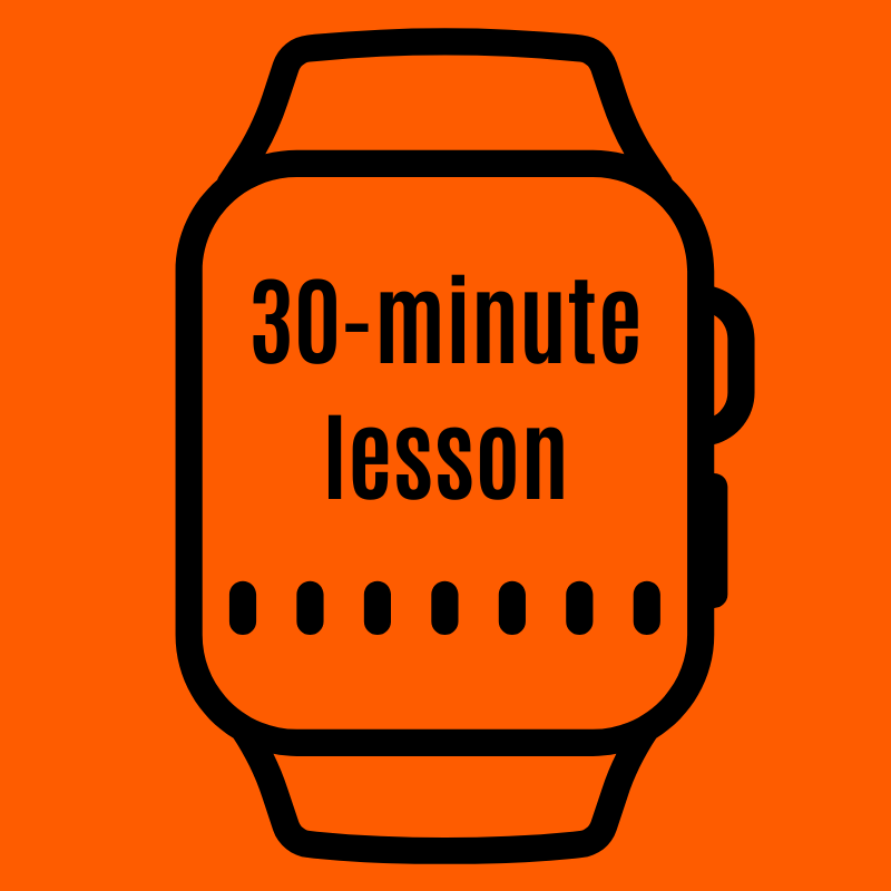 Adult - 30 min. lesson