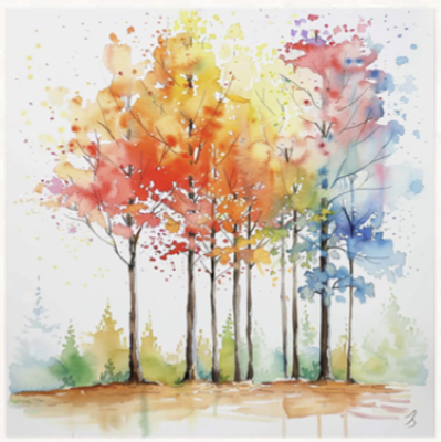 Landscape Watercolor for Relaxation - 2026 Fall Design Academy