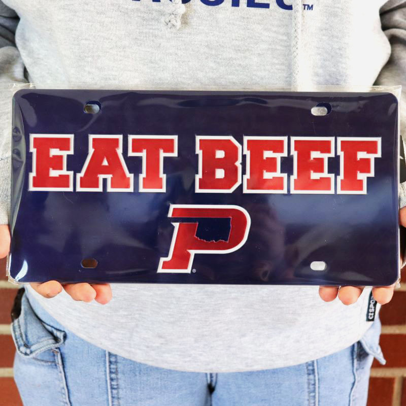 Eat Beef License Plate