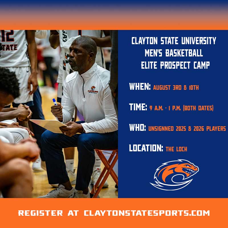 Clayton State Men's Basketball Elite Prospect Camp: Session I
