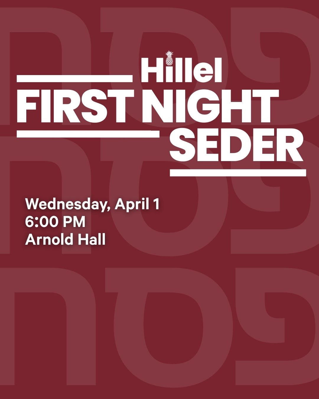 Passover: First Night Seder