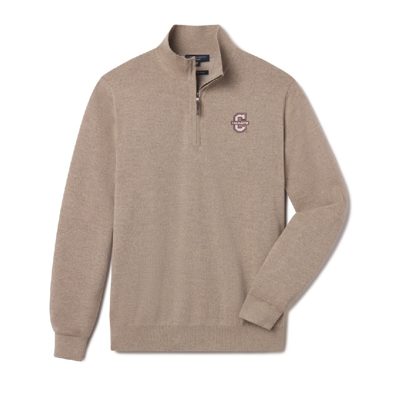 Fairway & Greene CofC Baruffa Merino 1/4 Zip Windsweater