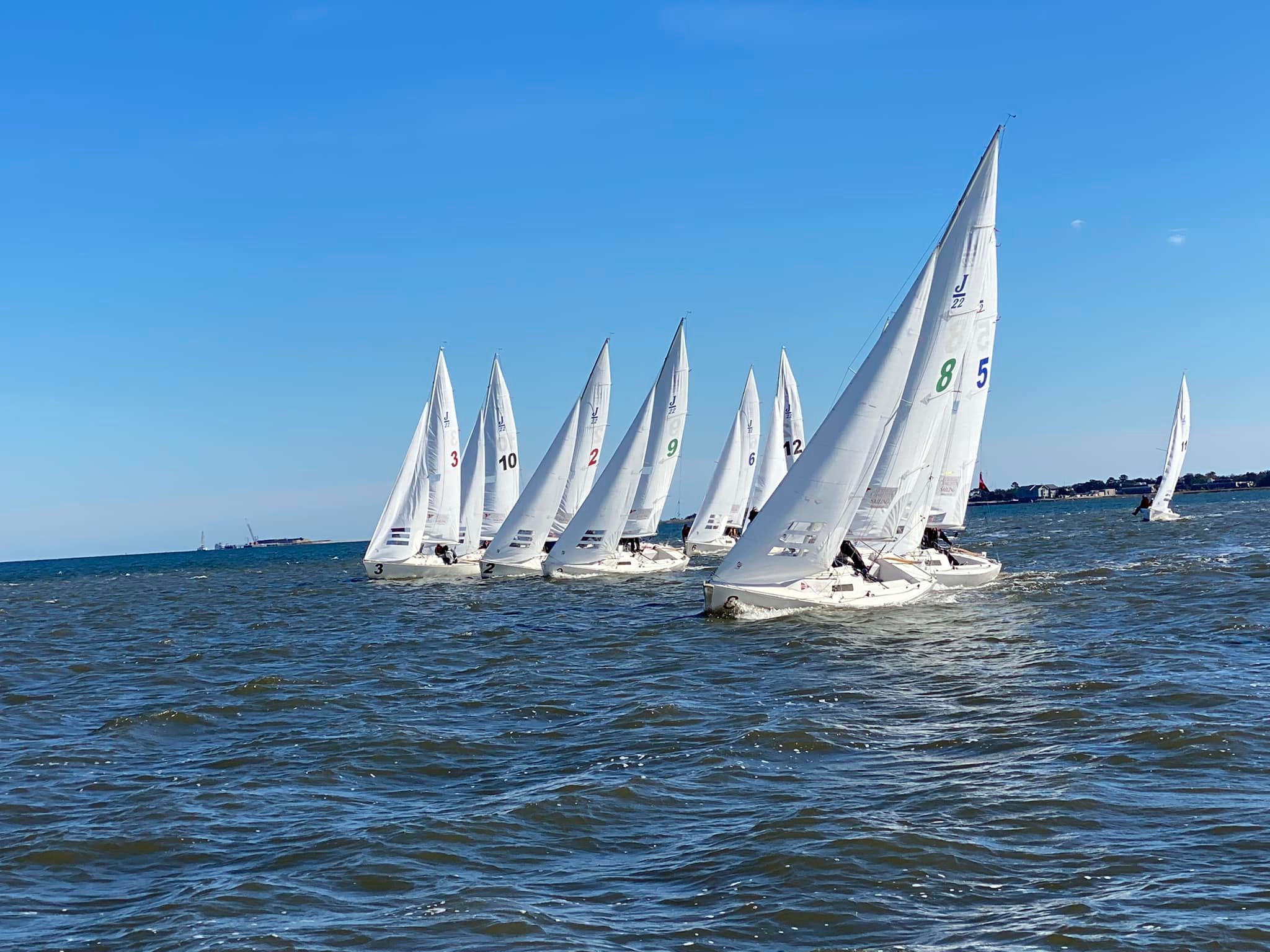 2 boats for High School/ College J22 Charleston Race Week 2024