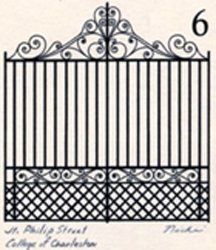 St. Philip Street Gate Print