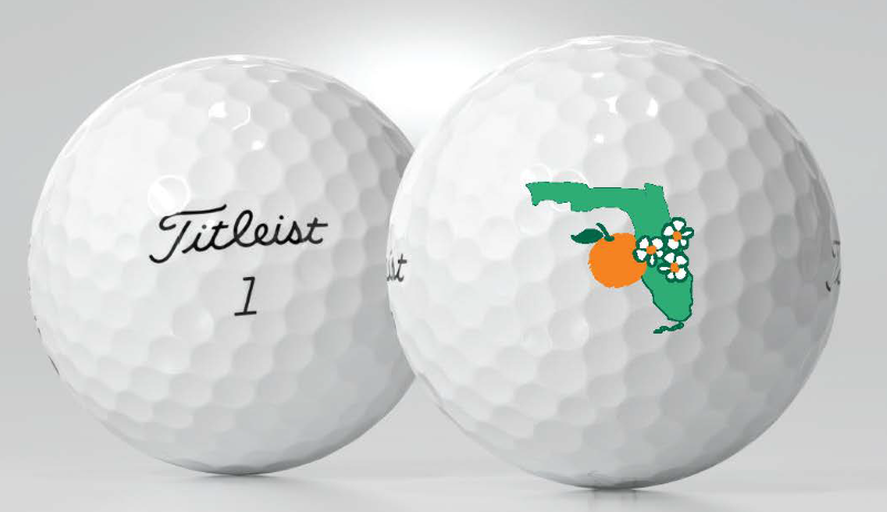 Titleist Pro-V Special FL logo (1/2 dz only)