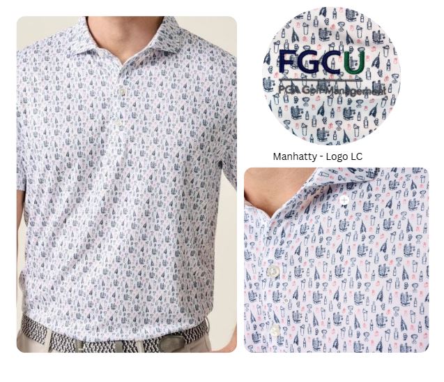 Johnnie-O Men's Perf Jersey Polo - Manhatty Print