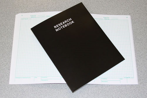 research notebook design