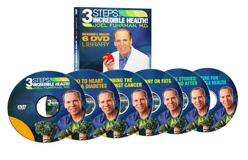 3 Steps to Incredible Health 6-DVD Set