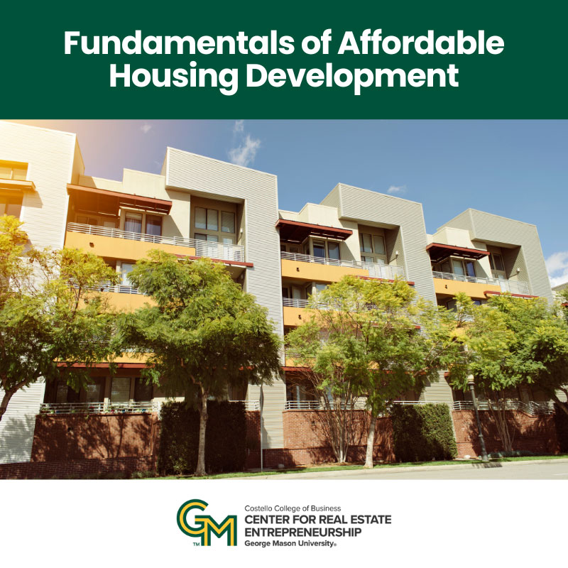 Fundamentals of Affordable Housing &ndash; Non-Profit, Academic, and Government Registration