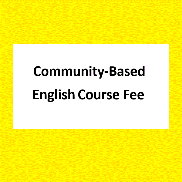 Community-Based English Course Fee