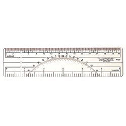 Pradactor Ruler Protractor Ruler