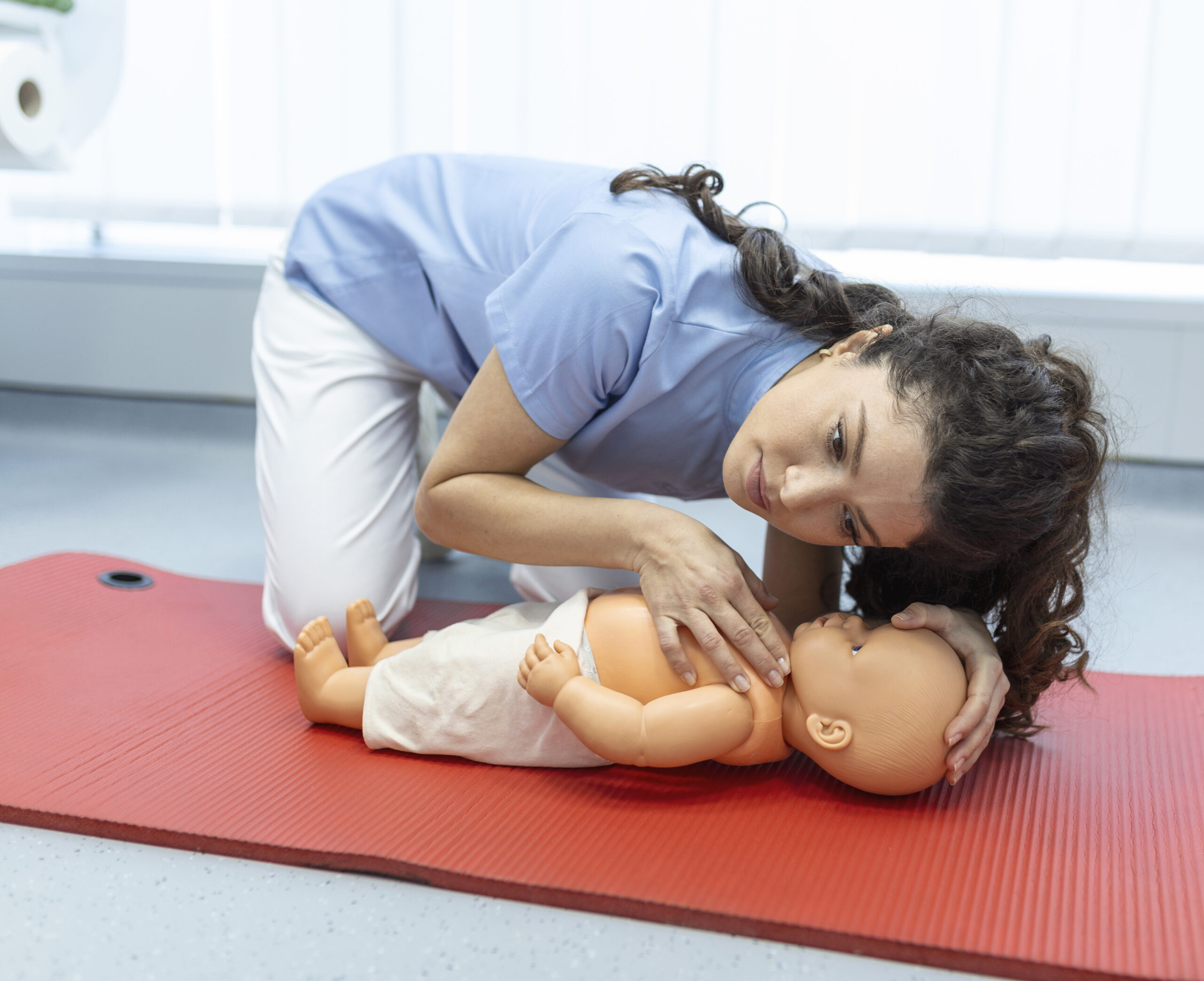 Option 1: Pediatric CPR and FIRST AID - Friday, February 20th from 2:00-6:00 pm (Clifton Community Center)