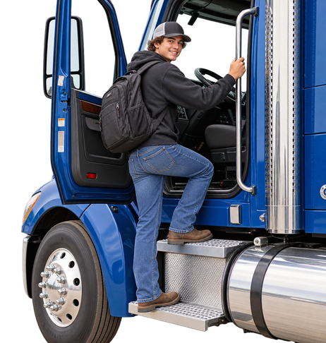 FREE Open House! Truckin' 101: Big Rigs and the CDL Experience. October 16, 12-2 pm