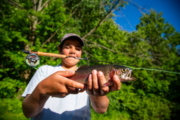 Introduction to Fly Fishing: June 22-26, 8:30 am-12:30 pm