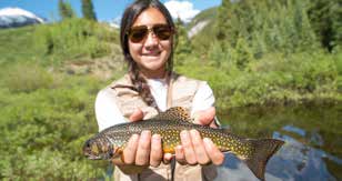 Beginning Fly Fishing - Tuesday/Thursday, February 10th, 12th from 4:30-7:30 pm (CMU Tech) and Saturday, February 14 from 10:00 am-1:00 pm (Canyon View Ponds)