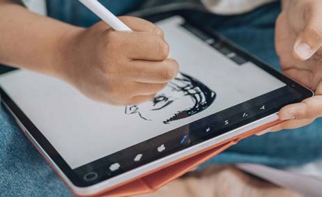 From Sketch to Screen: Digital Drawing Camp: June 22-26, 8:30 am-12:30 pm