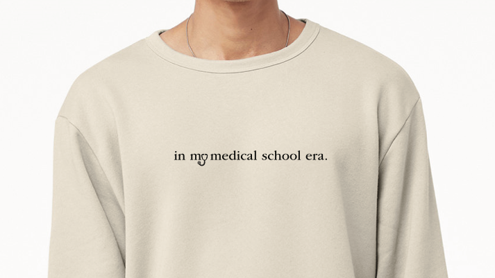 In My Med School Era Crewneck