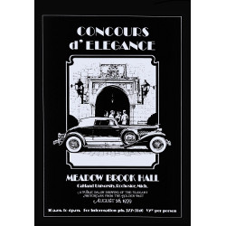 MBH Concours Vintage Poster 1979