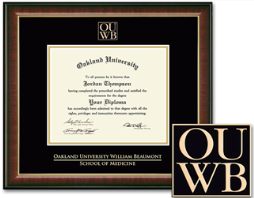 OUWB Diploma Frame