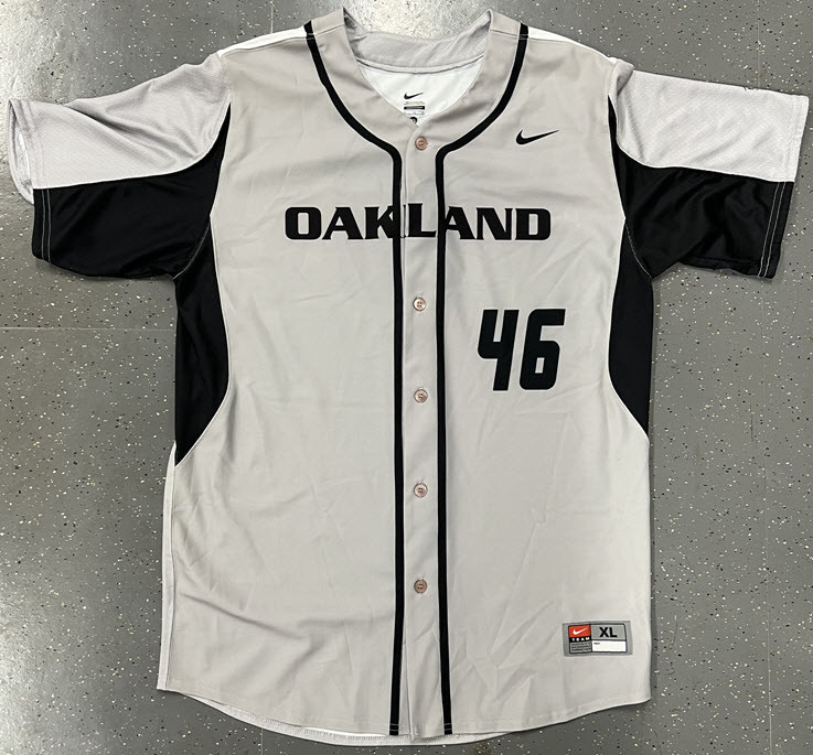 OU Baseball Jersey - Vintage Grey