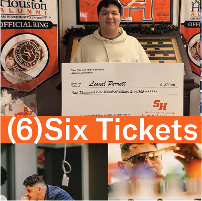 Ticket Sheet - (6) Six Tickets