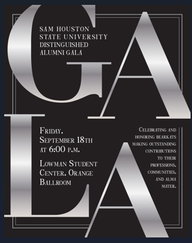 Distinguished Alumni Gala Ticket 