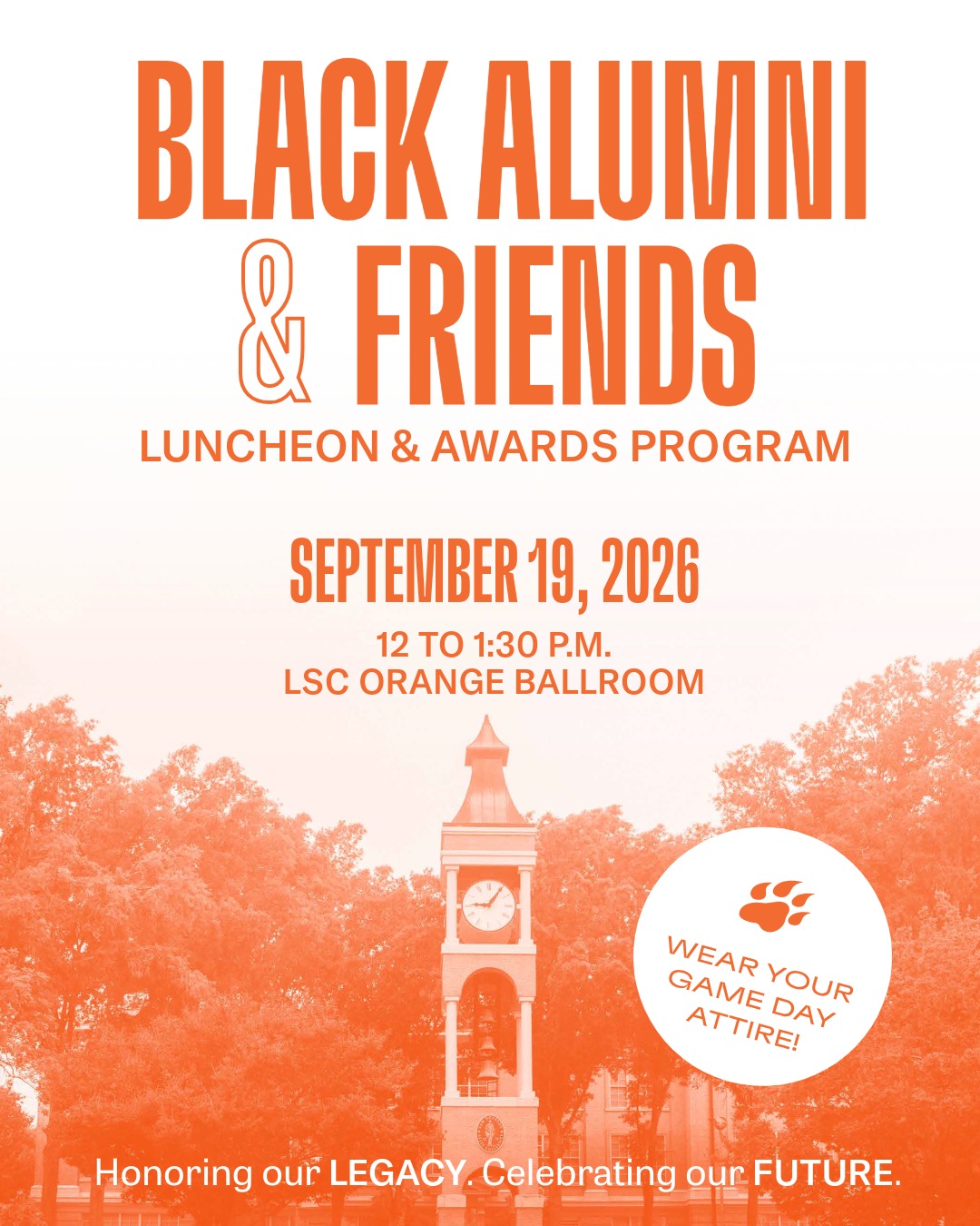 Black Alumni & Friends Homecoming Luncheon and Awards Program Life Member
