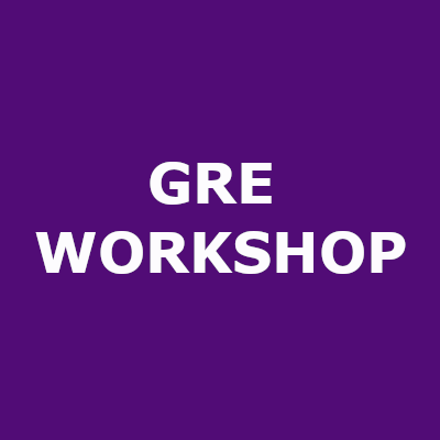 FREE GRE Workshop (Intro) August 30, 2022