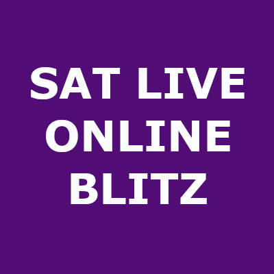 SAT Live-Online Blitz November 11, 2022